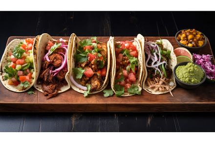 mexican fresh taco food ai generated, a Background Photo by pikepicture