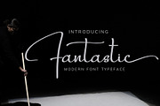 Fantastic, a Script Font by pineungtype (Thumbnail 1 of 8)