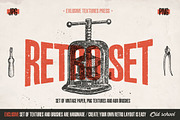 Retro Set, a Texture Graphic by Retro Machine (Thumbnail 1 of 7)