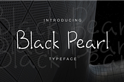 Black Pearl, a Script Font by Fatih Gibran (Thumbnail 1 of 2)