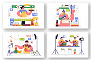 10 Cooking Vlog Illustration, a Food Illustration by denayunebgt (Thumbnail 3 of 4)