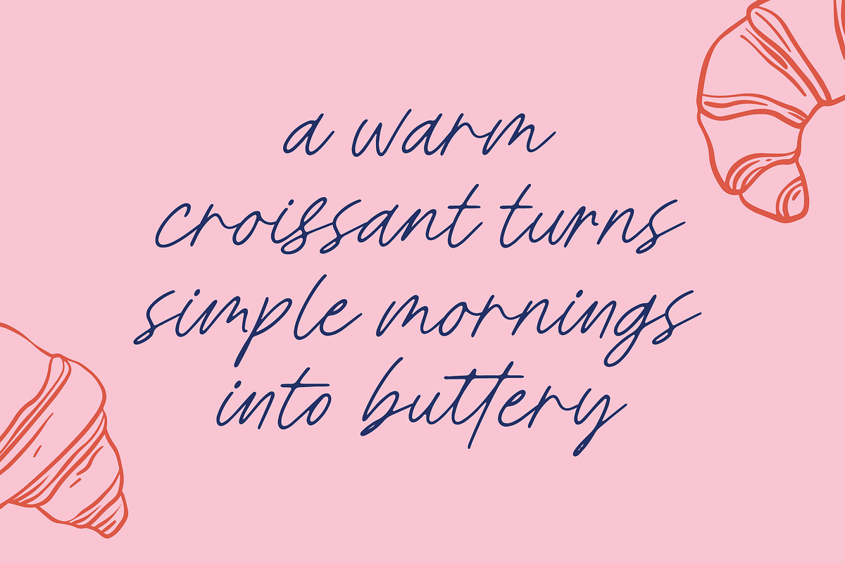 Buttery Coffee Casual Script Font, a Script Font by Letterena Studios Script (Photo 4 of 20)