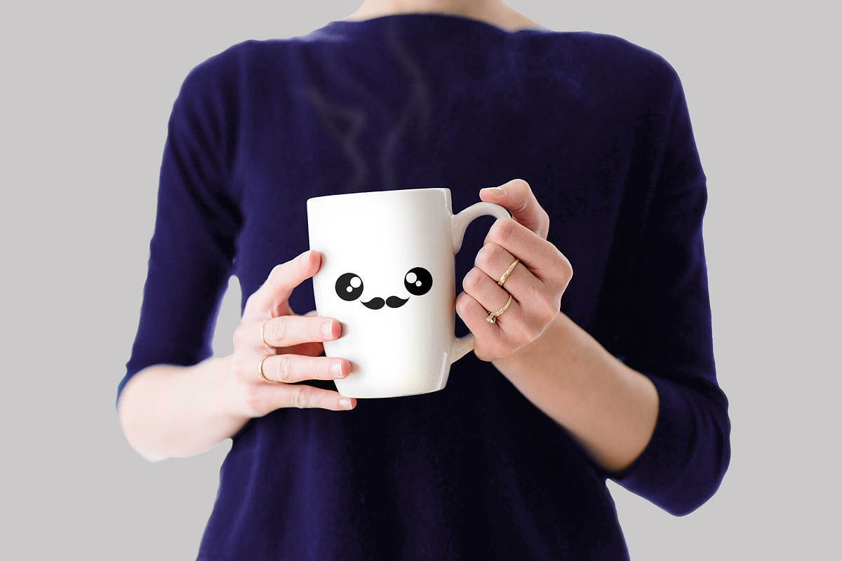 100 Kawaii Emoji PNG Emoji Construct, an Object Illustration by Kseniya-Omega (Photo 3 of 5)