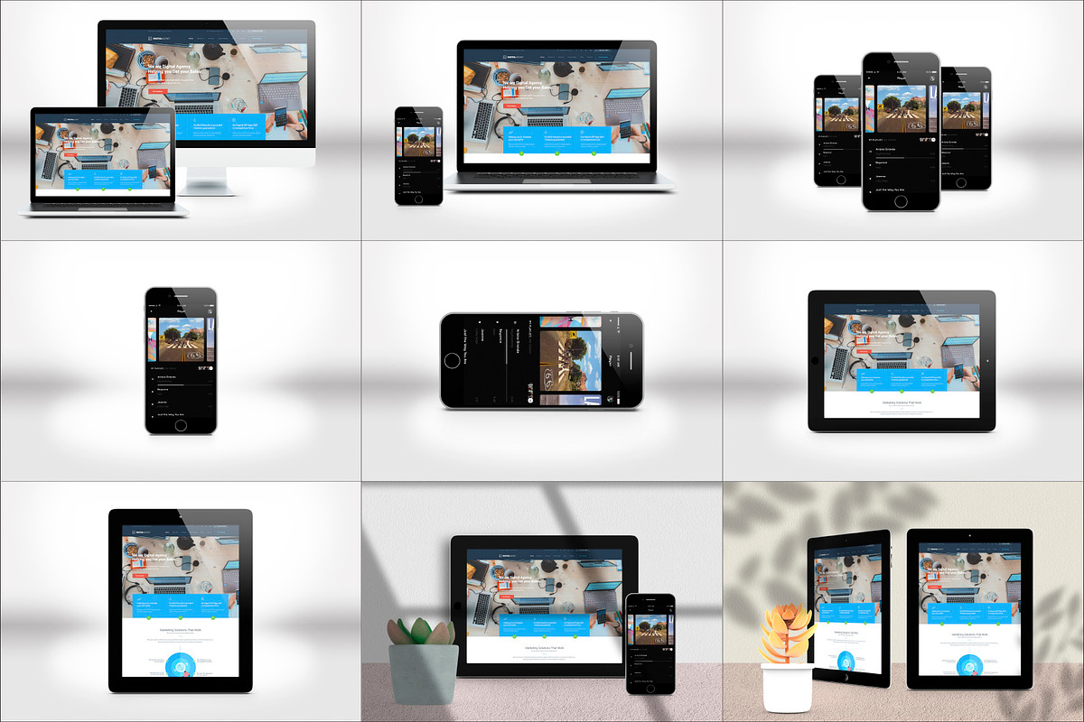 Apple Devices Mockup Screen Creator, a Mac Mockup by Illusiongraphic (Photo 10 of 25)