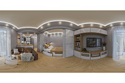 360° degrees interior design, a Decorative Illustration by RichmanStudio (Thumbnail 5 of 7)