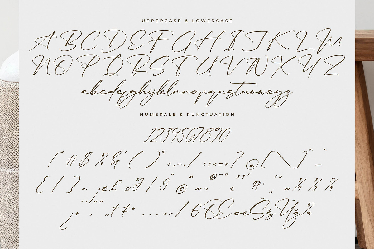Rulligedro Modern Calligraphy Script, a Script Font by Letterena Studios Script (Photo 13 of 15)