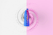 Bottle with Splash Mockup - 7 Views, a Packaging Mockup by Illusiongraphic (Thumbnail 20 of 25)