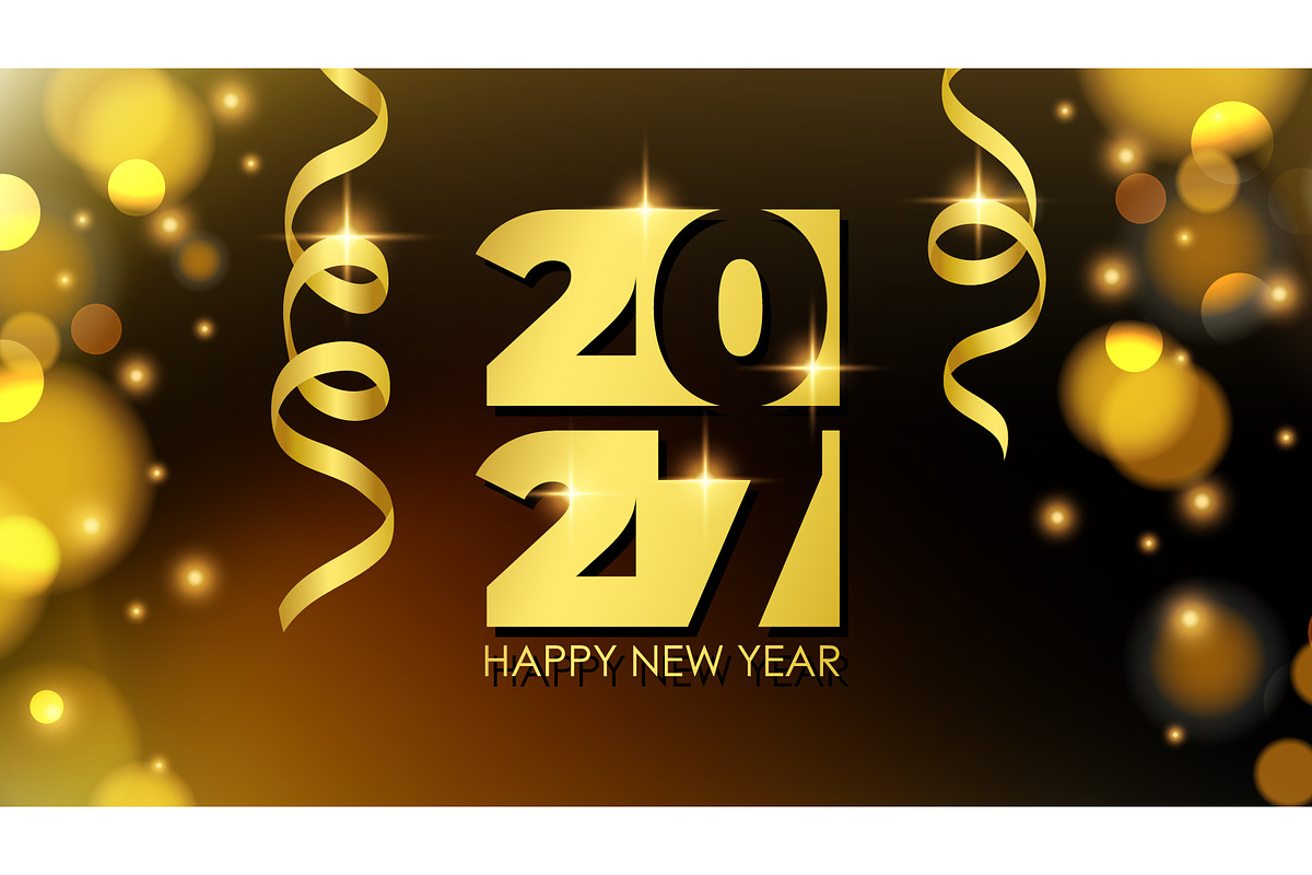 2027 New Year Graphics Set, a Background Graphic by Finevector (Photo 5 of 7)