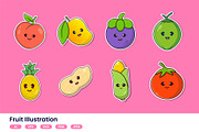 Fruit Illustration Vol 2, an Illustration by Pillow Leaf (Thumbnail 1 of 9)