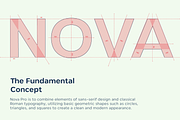 Nova Pro-Modern Sans Serif Font, a Sans Serif Font by xdCreative (Thumbnail 5 of 13)