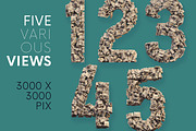 Money - PNG Alphabet, an Object Graphic by MIIM (Thumbnail 3 of 4)