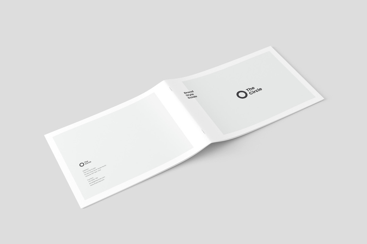 A5 Minimal Brand Style Guide, a Brochure Template by Meenom Templates (Photo 2 of 9)