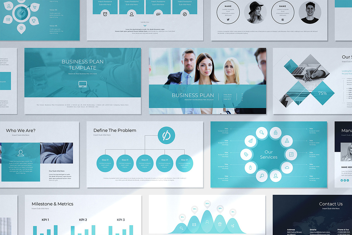 Best Business Presentation Bundle, a Presentation Template by WhiteGraphic (Photo 12 of 74)