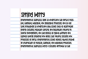 NOTEBOOK HANDWRITING Bundle Vol 4, a Handwritten Font by Blush Font Co. (Thumbnail 9 of 10)