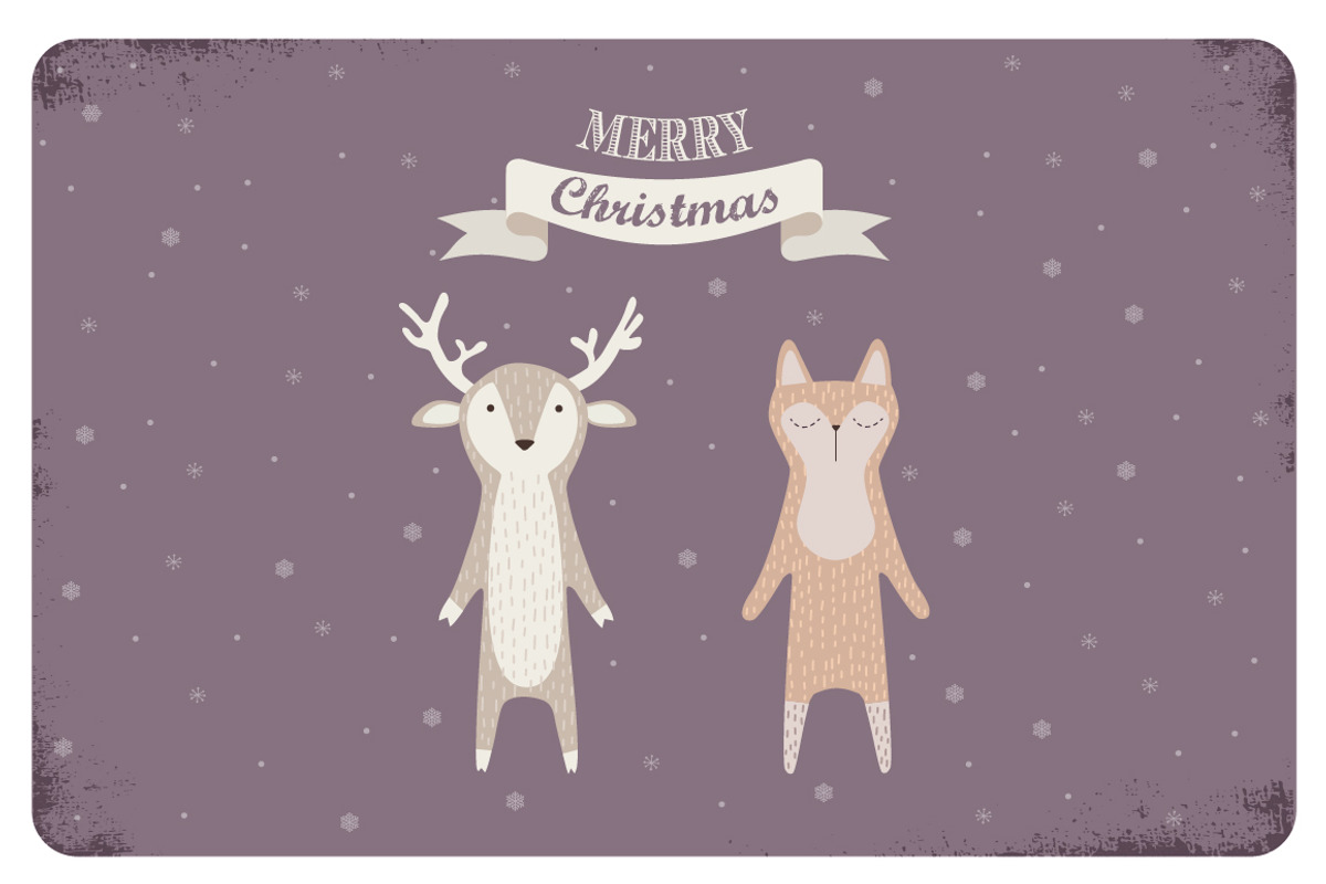 9 Cute Winter/Holiday Greeting Cards, a Graphic by jenny lipets (Photo 4 of 10)