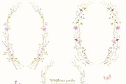 Watercolor Wildflower Garden, a Decorative Illustration by Altea Design Studio (Thumbnail 8 of 18)