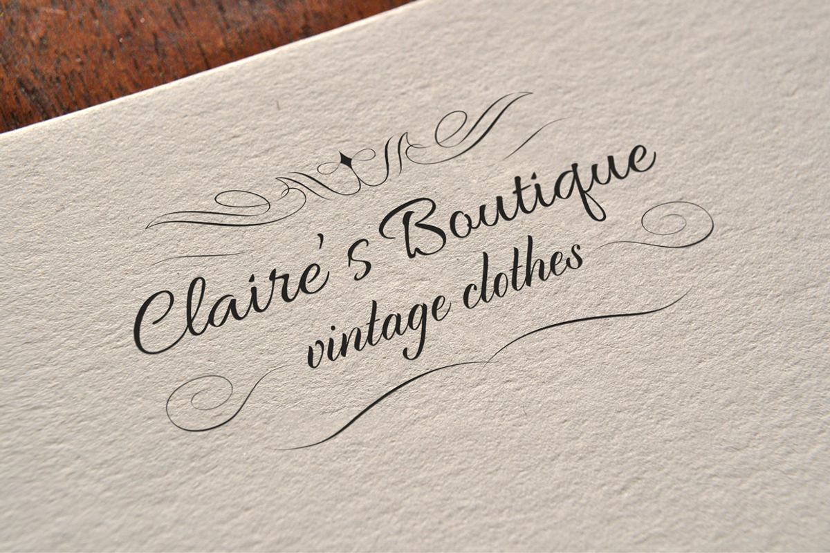 Elegant Fashion Boutique Logo, a Branding & Logo Template by Graphic Boutique (Photo 2 of 3)