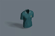 Polo Shirt Mockup, a Shirt Mockup by xcreativeartstudio (Thumbnail 4 of 5)