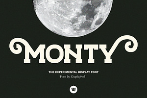 Monty - Experimental Display Font