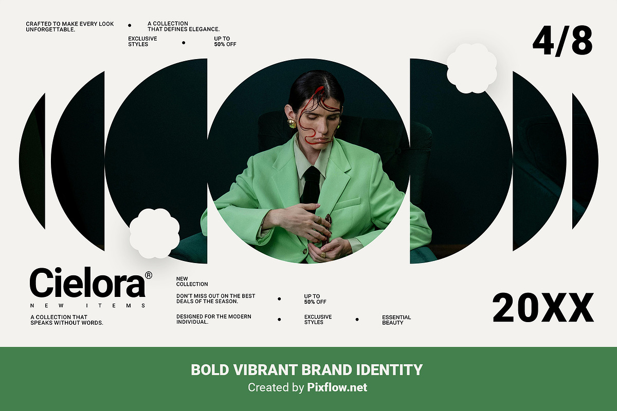 Bold Vibrant Brand Identity
