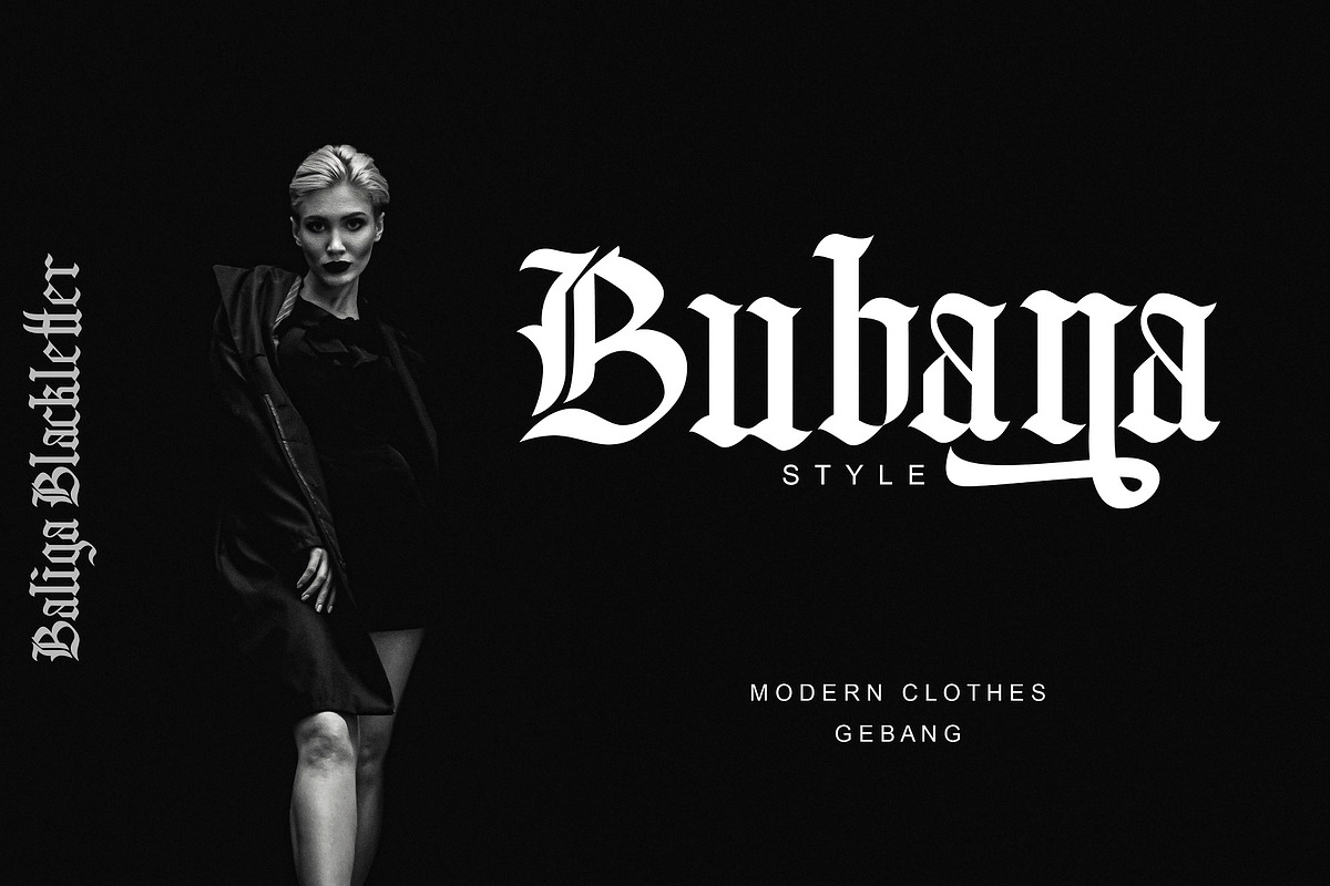Baliga Blackletter, a Blackletter Font by Authentic Studio (Photo 3 of 11)