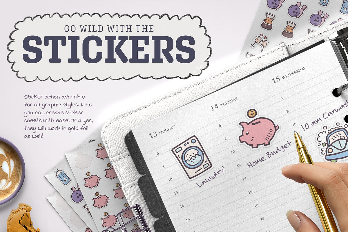 Planner - Hand Drawn Icons, an Outline Icon by Good Stuff No Nonsense (Photo 8 of 11)