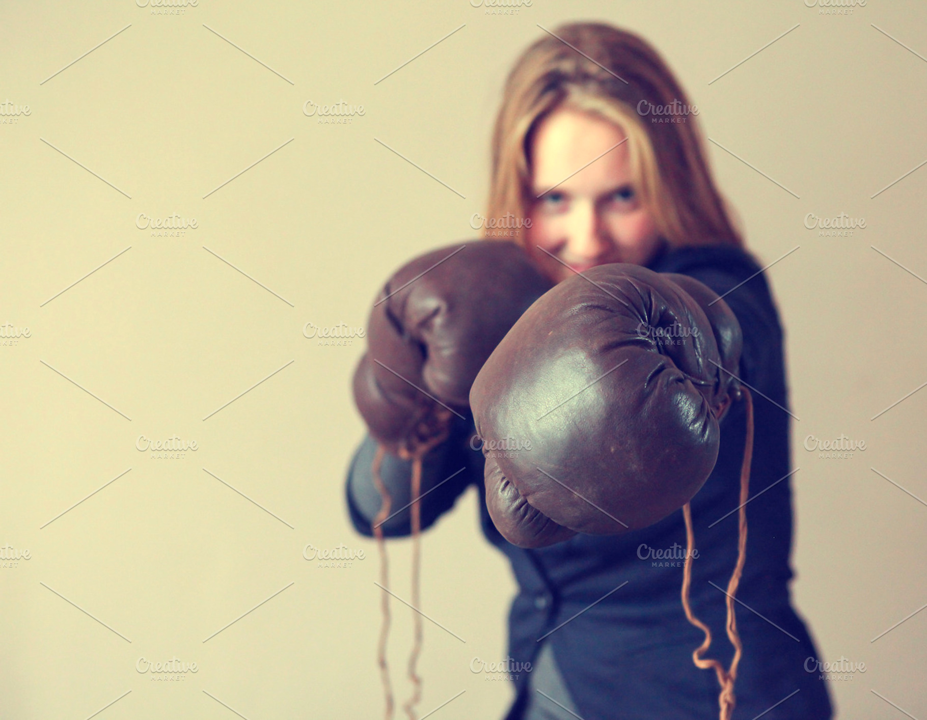Boxing girl, a Sports & Recreation Photo by Patricia Hofmeester