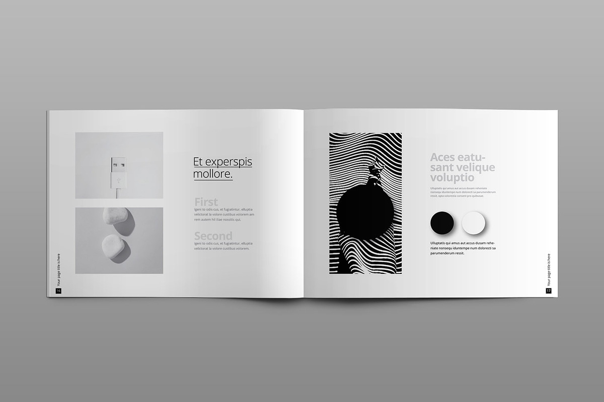 Portfolio Brochure Landscape, a Brochure Template by GoldenPixelStudio (Photo 9 of 10)