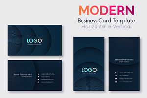 Modern Business Card Template V:124