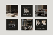 Interior Design Instagram Bundle III, a Social Media Template by Instprofi | Studio Estimo (Thumbnail 15 of 49)