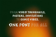 Drippy October Font, a Font by Olya Teplota (Thumbnail 3 of 8)