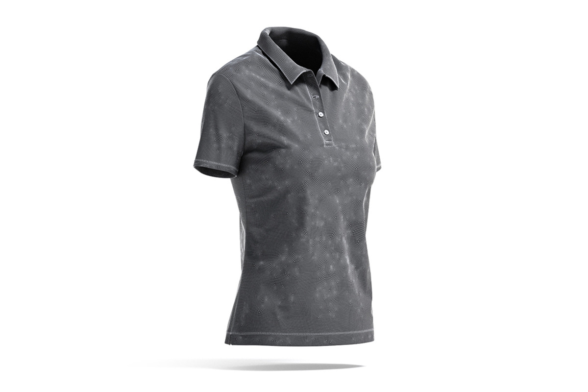 Black Women's Polo Shirt 3D Model, an Object 3D Model by rebrandy (Photo 8 of 9)