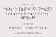 Routinely Script, a Script Font by Beck McCormick (Thumbnail 9 of 10)