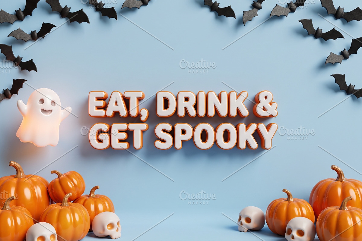 Happy Halloween Typography Design, a Holiday Photo by hkmonir (Photo 19 of 21)