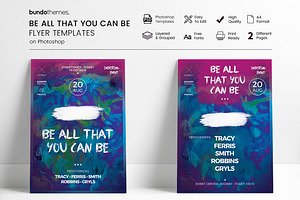 Be All That You Can Be Flyer