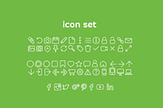 Byom - 4 fonts + 1 icons set, a Font by Zetafonts (Thumbnail 6 of 8)