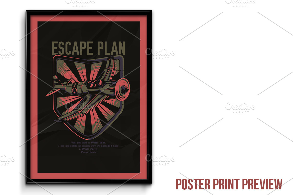 Escape Plan Illustration, a Technology Illustration by badsyxn