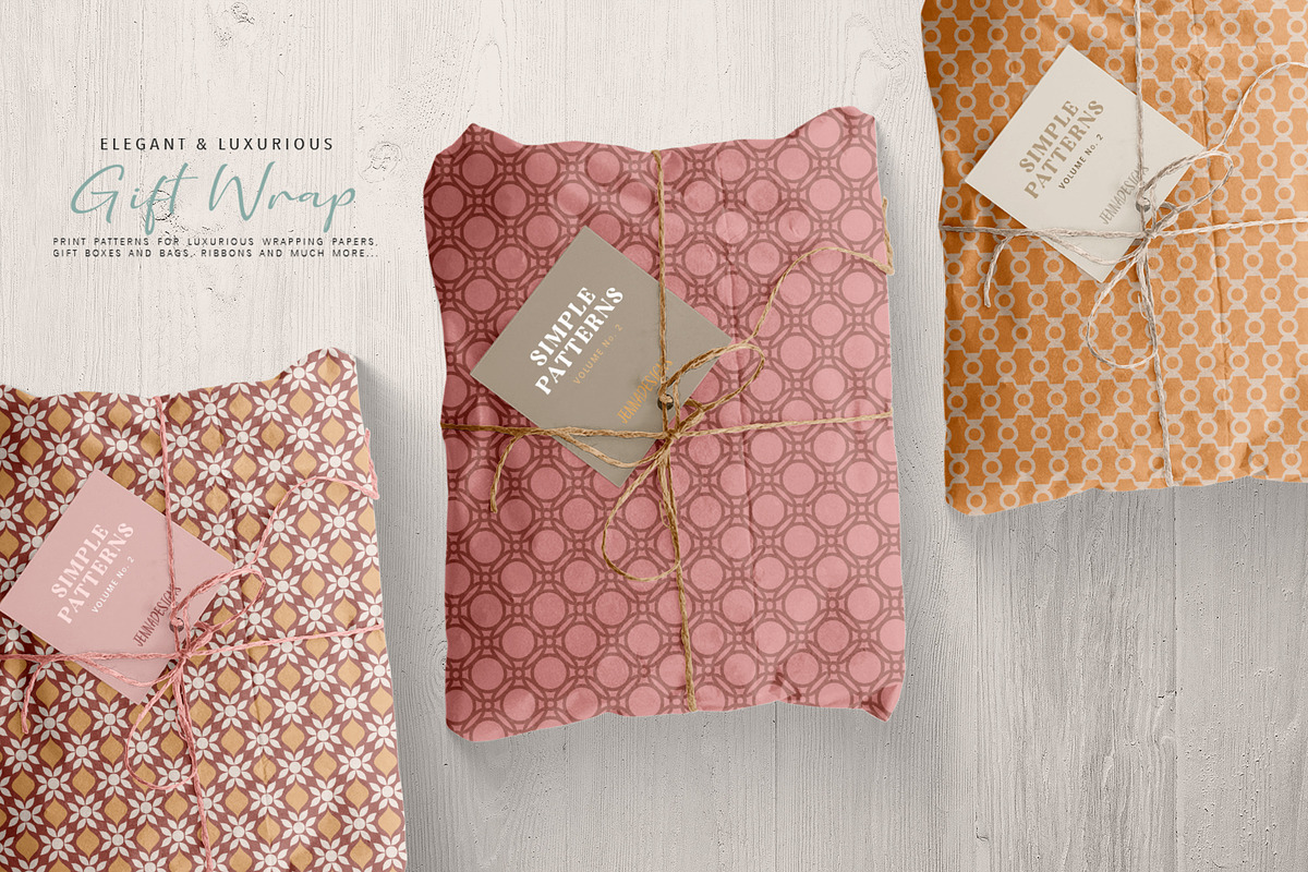 42 Simple Vector Patterns (v2), a Pattern Graphic by Jennadesigns (Photo 14 of 17)