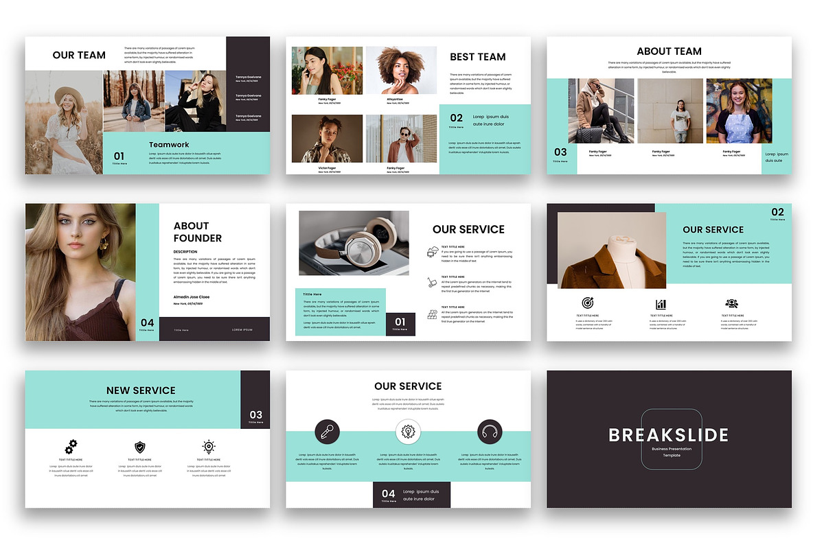 Almedin – Business Google Slide, a Presentation Template by kreatifreya (Photo 4 of 5)