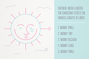 Hand-Drawn Illustrator Brush Set, a Brush Add-On by Hogwash Studio (Thumbnail 5 of 5)