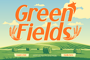 Farmilo, a Sans Serif Font by Burntilldead (Thumbnail 3 of 12)