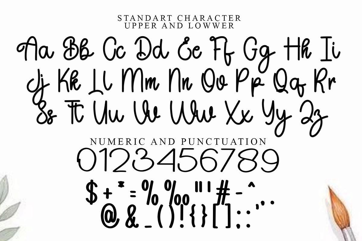 Character, a Handwritten Font by InermediaSTUDIO (Photo 5 of 7)