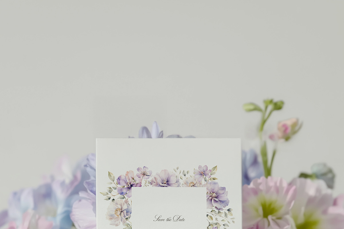 Dreamy Florals Watercolor Clipart, a Decorative Illustration by Altea Design Studio (Photo 11 of 19)
