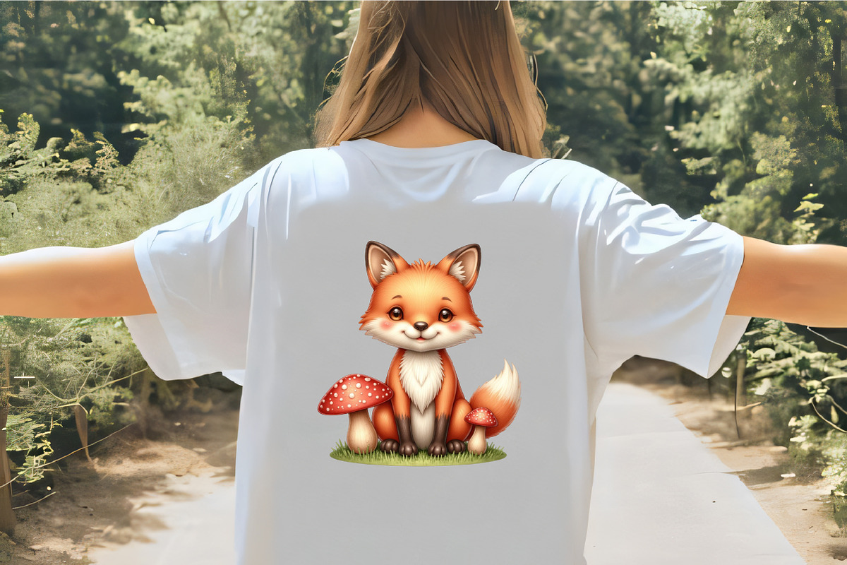 Cute Fox Clipart PNG, an Illustration by CrexoraLab (Photo 5 of 5)