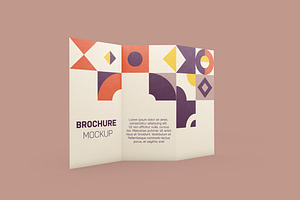 Brochure Mockup, an Advertising Mockup by Qaleb Studio