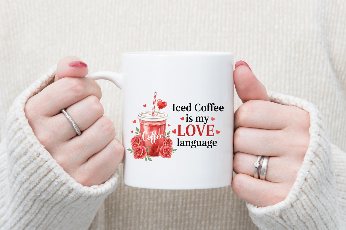 New Valentine Coffee PNG, an Illustration by DreamArtGraphic (Photo 3 of 6)