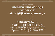 Caderia Vintage Display Serif Font, a Serif Font by RantautypeStudio (Thumbnail 13 of 17)