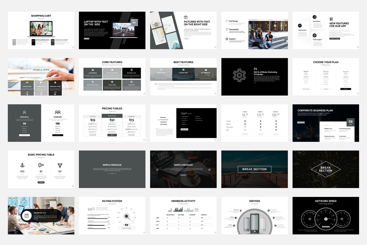 Pitch Deck - Presentation Dashboard, a Presentation Template by AdrianDragne (Photo 9 of 14)