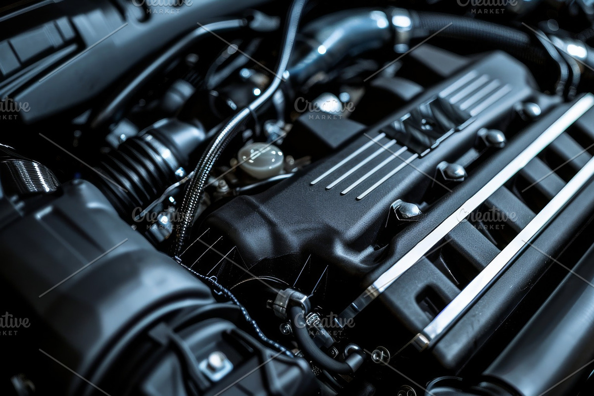 55 Car engines, a Transportation Illustration by Handmadefont (Photo 26 of 56)