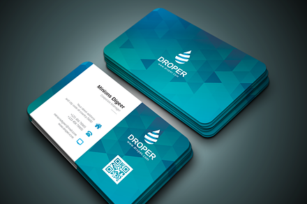 Business Card, a Business Card Template by GenerousArt